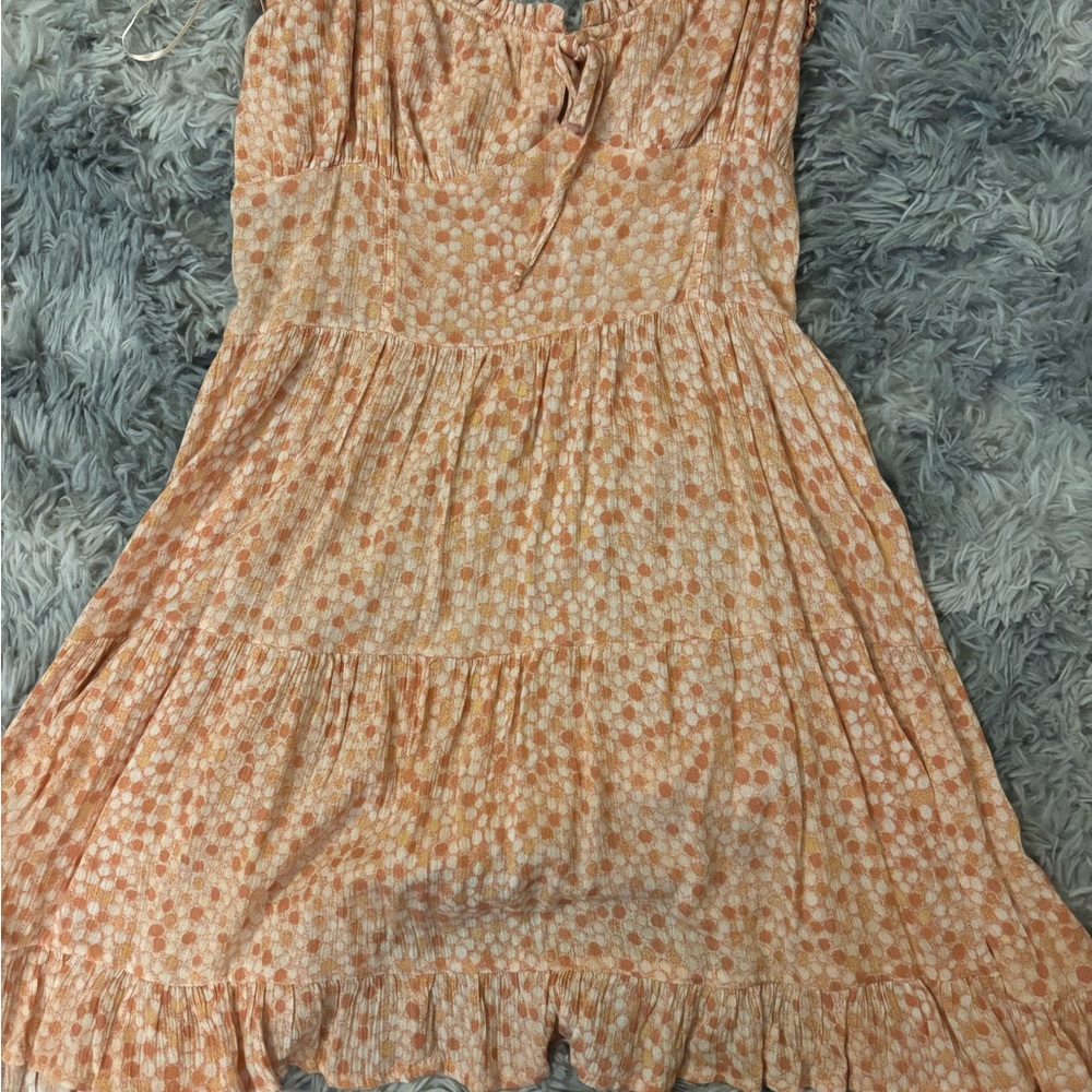 Orange Polka Dot Sundress